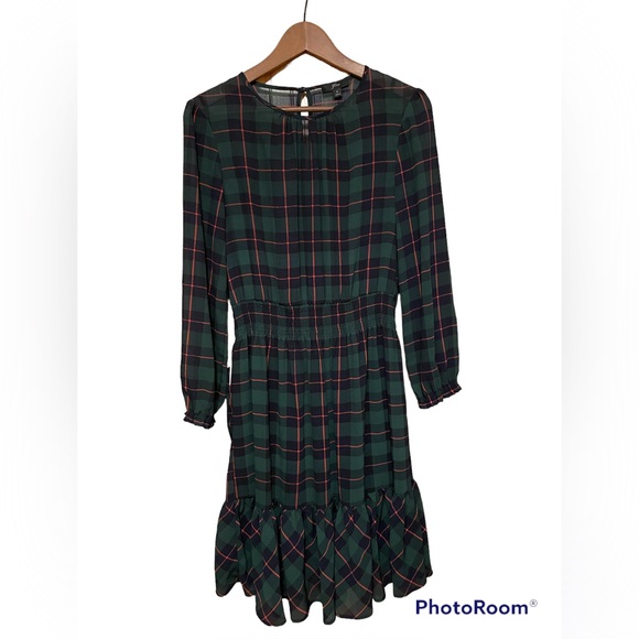 J. Crew | Dresses | Jcrew Plaid Dress Size Small | Poshmark